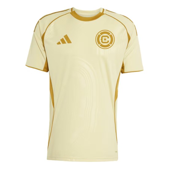 Maglia Terza Pre Partita Gialla Uomo Chicago Fire 2025 Maglia Terza Pre Partita Gialla Uomo Chicago Fire 2025