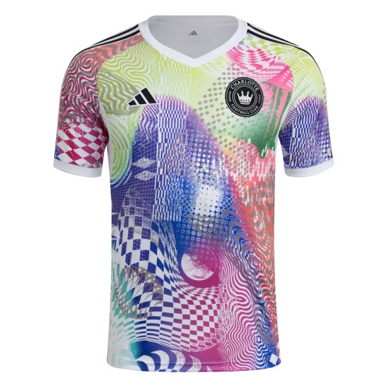 Maglia Terza Pre Partita Bianca Bambino Charlotte FC 2025 Maglia Terza Pre Partita Bianca Bambino Charlotte FC 2025