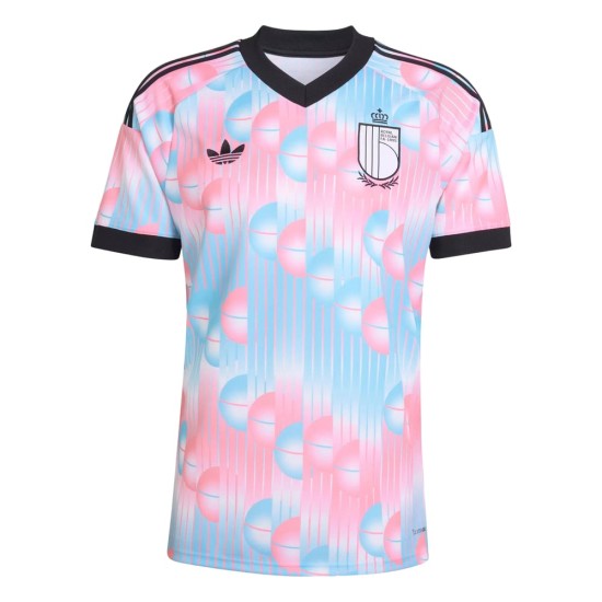 Maglia Coppa del Mondo 2026 Trasferta Belgio Uomo Maglia Coppa del Mondo 2026 Trasferta Belgio Uomo