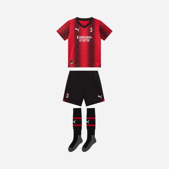 Kit Milan Bambino 2023/24 Casa