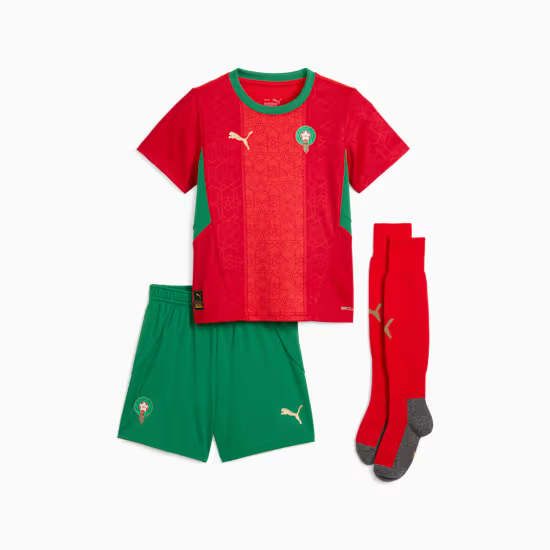 Kit casa Marocco 2025 bambino Kit casa Marocco 2025 bambino