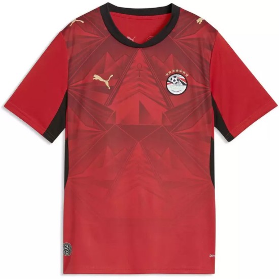Maglia Mondiali 2026 Casa Egitto Bambino Maglia Mondiali 2026 Casa Egitto Bambino