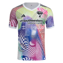 Maglia Terza Pre Partita Bianca Uomo FC Dallas 2025