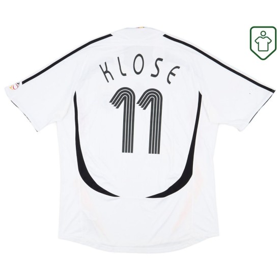 Maglia retrò Germania 2005/07 casa da uomo Klose #11 Maglia retrò Germania 2005/07 casa da uomo Klose #11