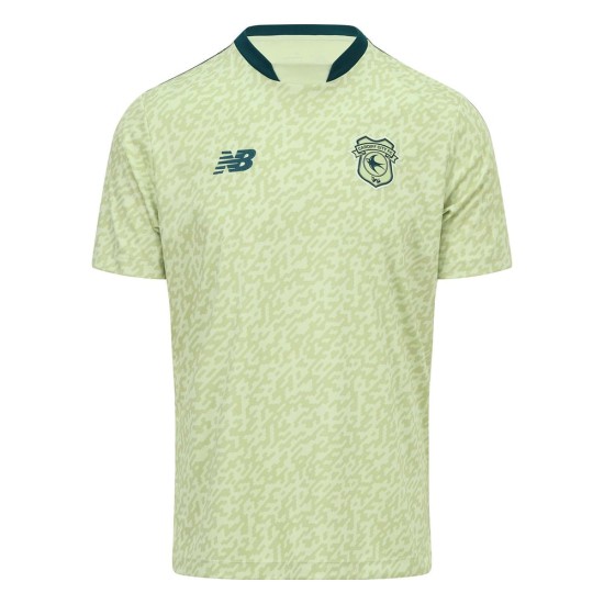 Maglia riscaldamento trasferta Cardiff City 2025/26 donna Maglia riscaldamento trasferta Cardiff City 2025/26 donna