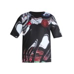 Bambino Manchester United 2025/26 Terza Maglia Pre Match - Nero Bambino Manchester United 2025/26 Terza Maglia Pre Match - Nero