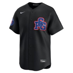 Maglia Uomo PSG x MLB 2025/26 Edizione Limitata - Nero