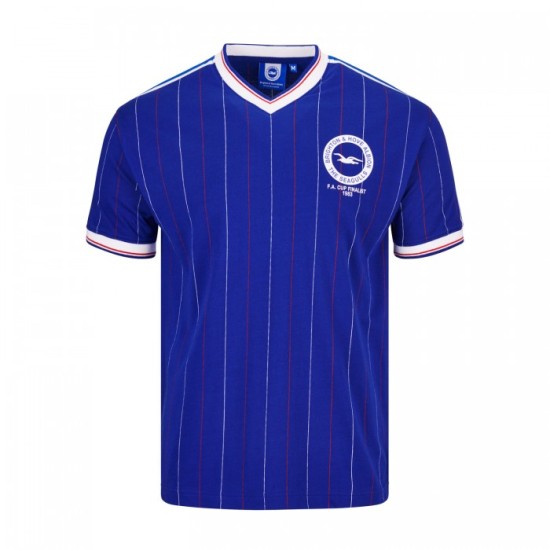Maglia Retrò Finalisti FA Cup Casa Brighton & Hove Albion Bambino 1983 Maglia Retrò Finalisti FA Cup Casa Brighton & Hove Albion Bambino 1983