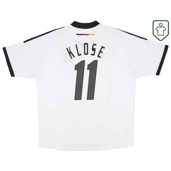 Maglia retrò Germania 2002/04 casa da uomo Klose #11 Maglia retrò Germania 2002/04 casa da uomo Klose #11