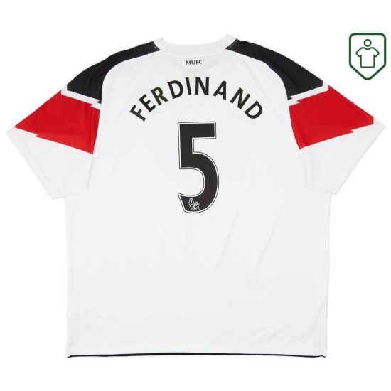 Maglia retrò trasferta uomo Manchester United 2010/12 Ferdinand #5 Maglia retrò trasferta uomo Manchester United 2010/12 Ferdinand #5