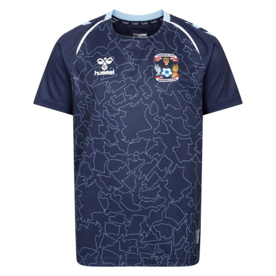 Maglietta pre-partita primaria terza bambini Coventry City 2024/25 Maglietta pre-partita primaria terza bambini Coventry City 2024/25