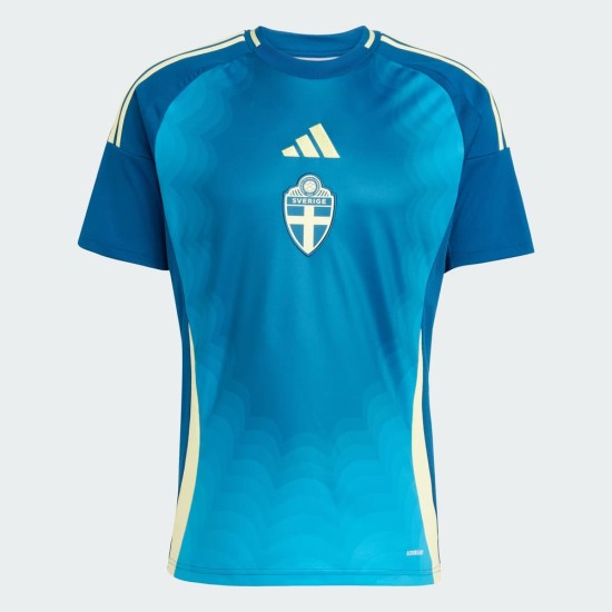 Maglia Away Squadra Femminile Svezia 2025 Bambino Maglia Away Squadra Femminile Svezia 2025 Bambino