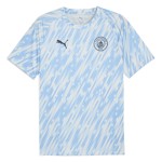 Bambino Manchester City 2025/26 Terza Maglia Pre Gara - Blu Bambino Manchester City 2025/26 Terza Maglia Pre Gara - Blu
