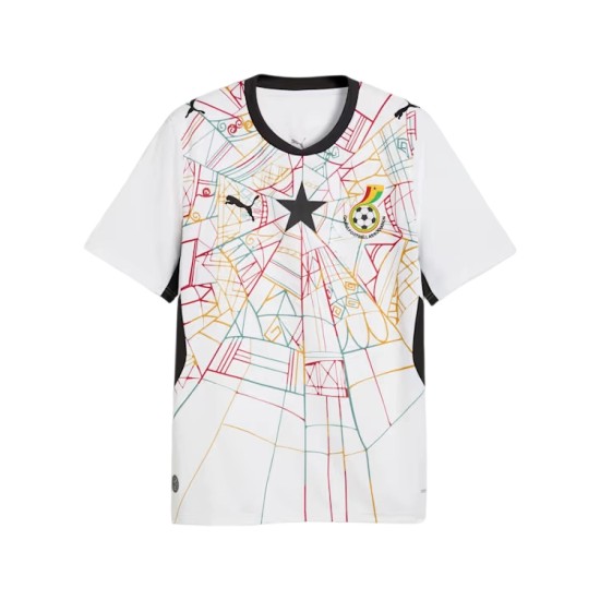 Maglia Mondiali 2026 Casa Ghana Uomo Maglia Mondiali 2026 Casa Ghana Uomo