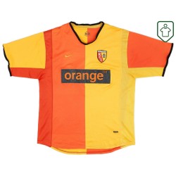 Uomo Maglia retro casa RC Lens 2001/02 Uomo Maglia retro casa RC Lens 2001/02