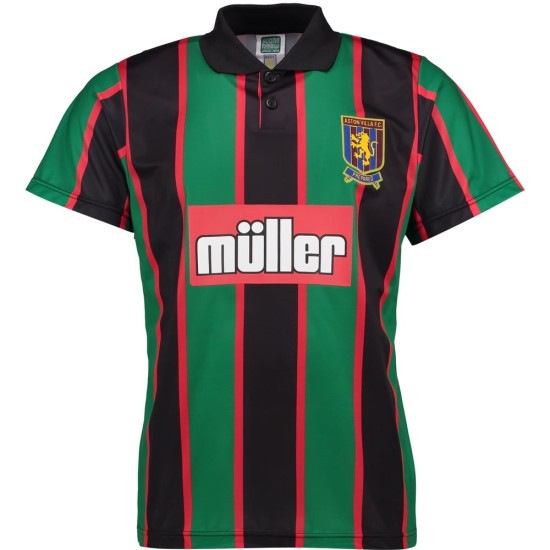 Maglia Retrò Trasferta Aston Villa Bambino 1994 Maglia Retrò Trasferta Aston Villa Bambino 1994