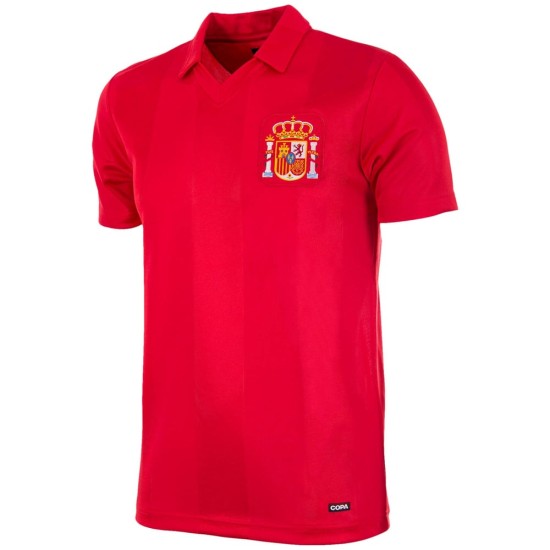 Maglia retrò Spagna 1984 da uomo Maglia retrò Spagna 1984 da uomo