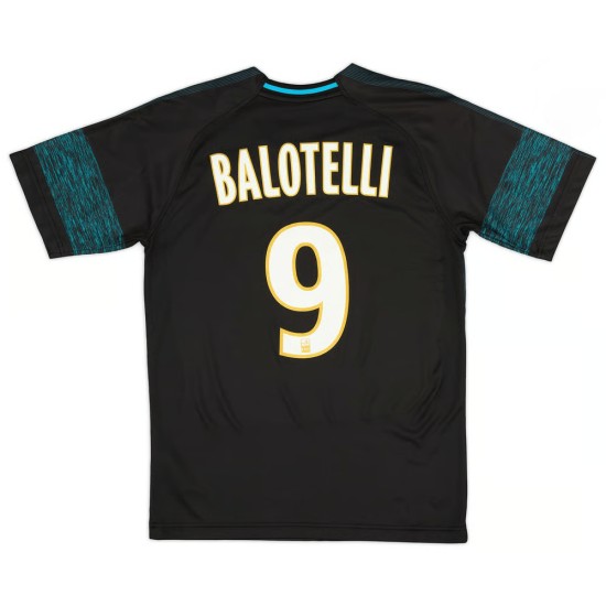 Uomo Maglia retro trasferta OM 2018/19 Balotelli #9 Uomo Maglia retro trasferta OM 2018/19 Balotelli #9
