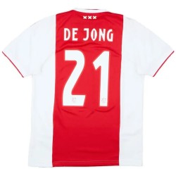 Maglia Casa F.DE JONG Ajax 2018/19 Uomo