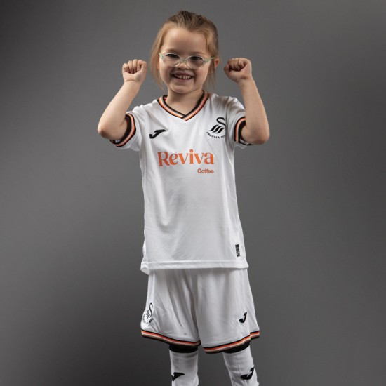 Kit Casalingo Bambino Swansea City 2024/25 Kit Casalingo Bambino Swansea City 2024/25