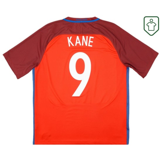 Maglia retrò Inghilterra 2016/17 trasferta da uomo Kane #9 Maglia retrò Inghilterra 2016/17 trasferta da uomo Kane #9
