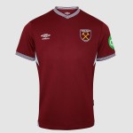 Maglia Casa West Ham United Bambino Senza Sponsor 2025/26 Maglia Casa West Ham United Bambino Senza Sponsor 2025/26