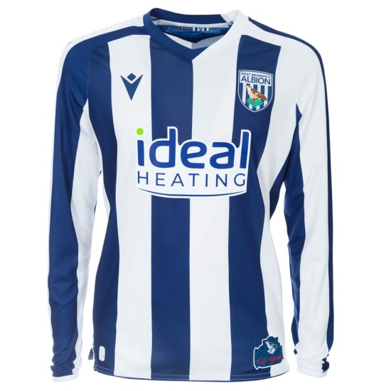 Maglia Manica Lunga Casa 2025/26 West Bromwich Albion Bambino Maglia Manica Lunga Casa 2025/26 West Bromwich Albion Bambino