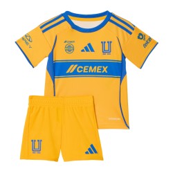 Kit Home Bambino Tigres UANL 2025/26 Kit Home Bambino Tigres UANL 2025/26
