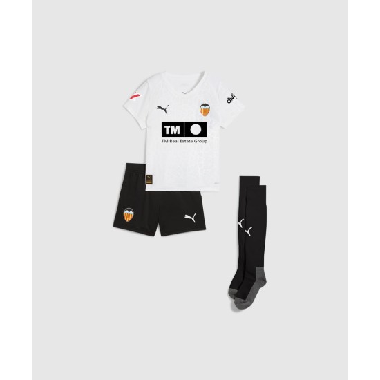 Kit Home Valencia CF Bambino 2025/26 Kit Home Valencia CF Bambino 2025/26