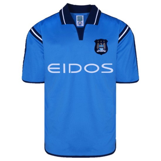Maglia Retrò Casa Manchester City Uomo 2001 Maglia Retrò Casa Manchester City Uomo 2001