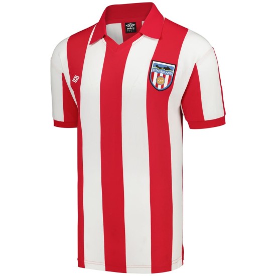 Maglia retrò casa uomo Sunderland 1978 Maglia retrò casa uomo Sunderland 1978