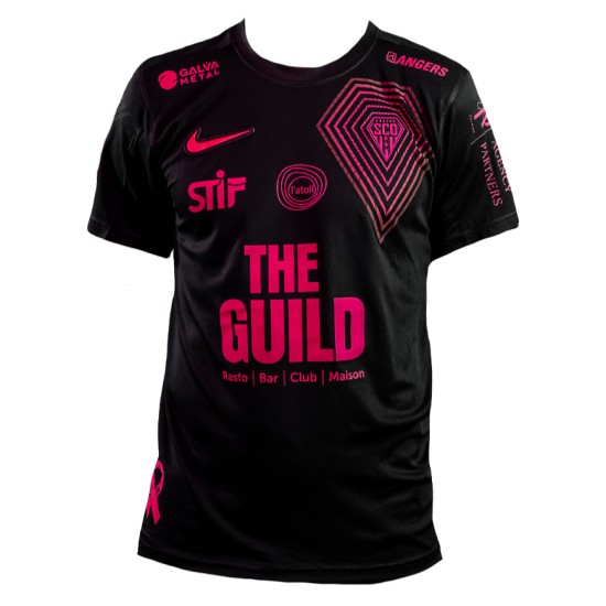 Maglia bambino Angers SCO 2025/26 terza Pink October Maglia bambino Angers SCO 2025/26 terza Pink October