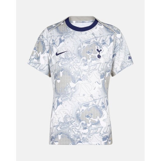 Maglia riscaldamento casa Tottenham Hotspur 2025/26 Bambino Maglia riscaldamento casa Tottenham Hotspur 2025/26 Bambino