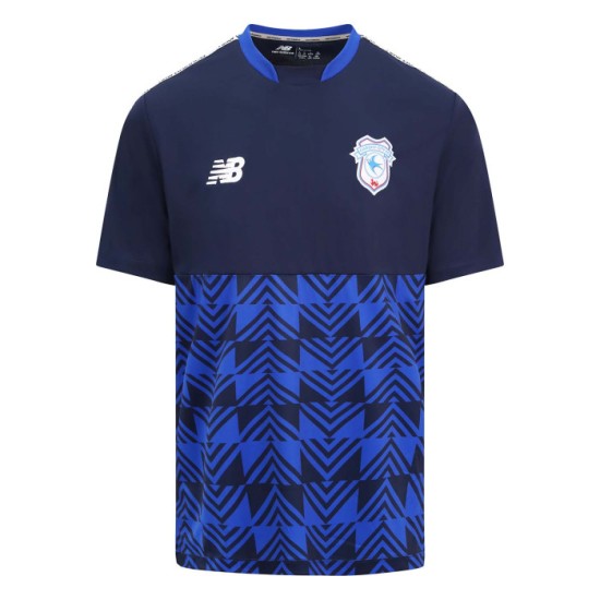 Maglia pre-partita terza Cardiff City 2024/25 Uomo Maglia pre-partita terza Cardiff City 2024/25 Uomo