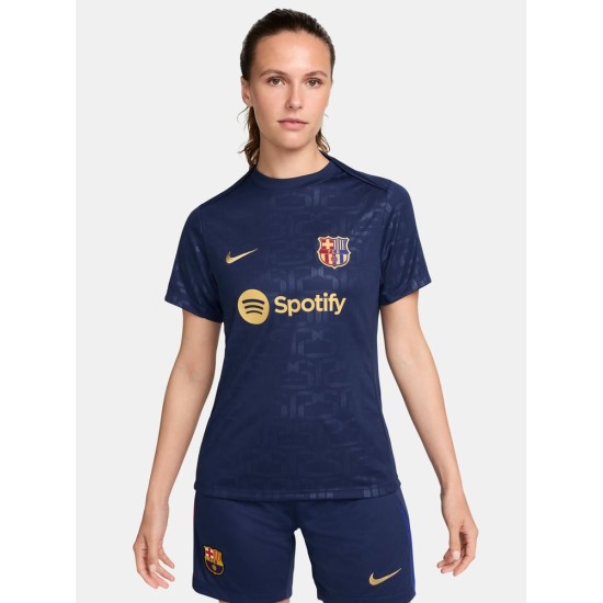Maglia Prematch Casalinga Donna FC Barcelona 2024/25 Maglia Prematch Casalinga Donna FC Barcelona 2024/25