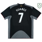 Maglia retrò trasferta uomo Liverpool 2012/13 Suarez #7 Maglia retrò trasferta uomo Liverpool 2012/13 Suarez #7