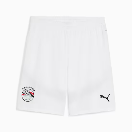 Pantaloncini Trasferta Egitto 2025 - Bianchi Uomo Pantaloncini Trasferta Egitto 2025 - Bianchi Uomo