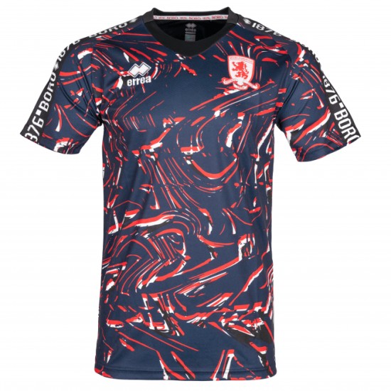 Maglia Pre Partita Terza Uomo Middlesbrough 2024/25 Maglia Pre Partita Terza Uomo Middlesbrough 2024/25