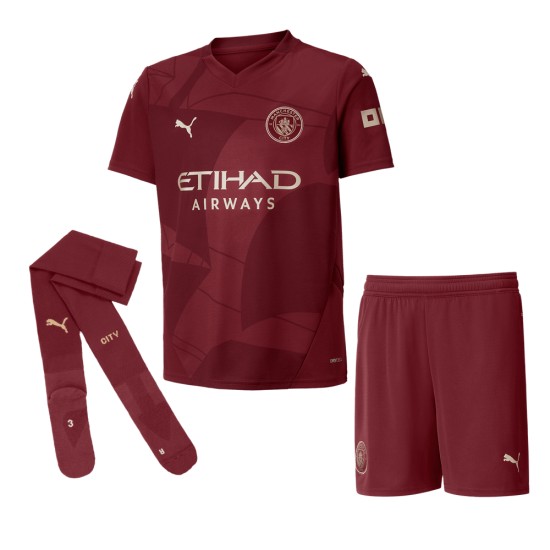 Kit Terza Manchester City Bambino 2024/25 Kit Terza Manchester City Bambino 2024/25