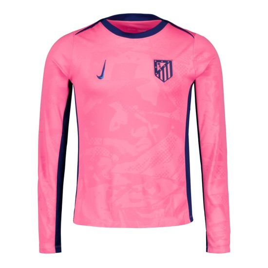 Maglia Terza UEFA a Maniche Lunghe Prematch Uomo Atletico Madrid 2024/25 Maglia Terza UEFA a Maniche Lunghe Prematch Uomo Atletico Madrid 2024/25