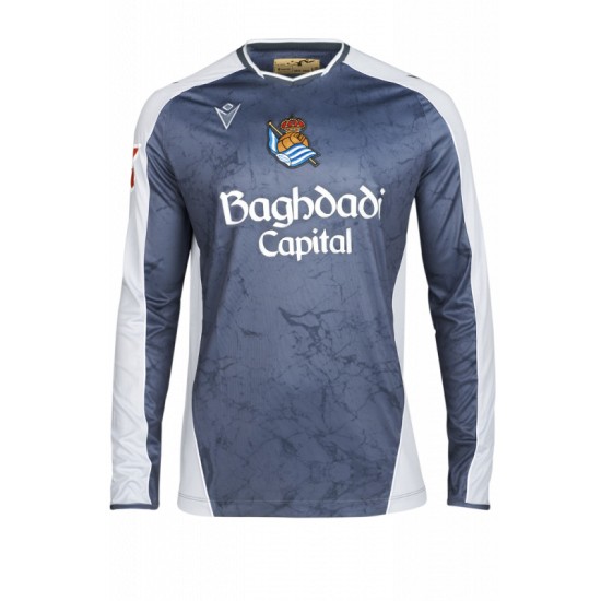 Maglia donna Real Sociedad 2025/26 trasferta maniche lunghe Maglia donna Real Sociedad 2025/26 trasferta maniche lunghe
