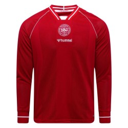 Maglia Mondiale 2026 Casa Manica Lunga Danimarca Uomo