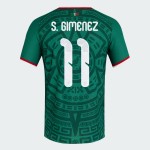 Maglia Ufficiale Casa Messico 2026 Donna S. GIMENEZ #11 Maglia Ufficiale Casa Messico 2026 Donna S. GIMENEZ #11