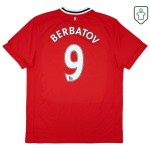 Maglia retrò casa uomo Manchester United 2011/12 Berbatov #9 Maglia retrò casa uomo Manchester United 2011/12 Berbatov #9