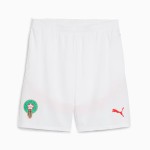 Terzo pantaloncino Marocco 2025 uomo - bianco Terzo pantaloncino Marocco 2025 uomo - bianco