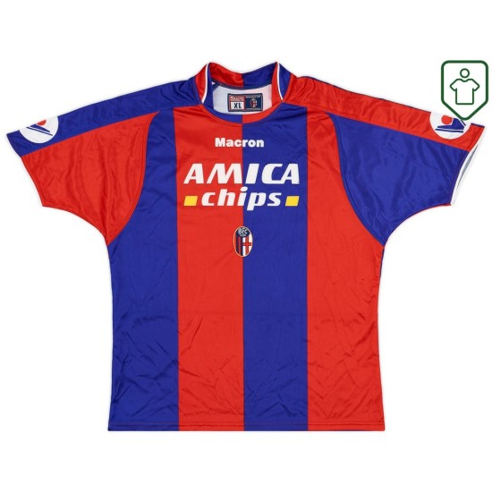 Maglia retrò Bologna FC 2004/05 Casa Uomo Maglia retrò Bologna FC 2004/05 Casa Uomo