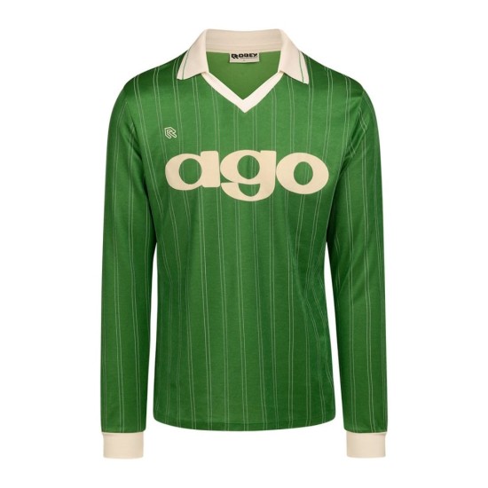 Maglia uomo FC Groningen 1982/83 retrò maniche lunghe Maglia uomo FC Groningen 1982/83 retrò maniche lunghe
