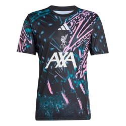 Maglia Pre-partita Terza Liverpool 2025/26 da Uomo - Nera