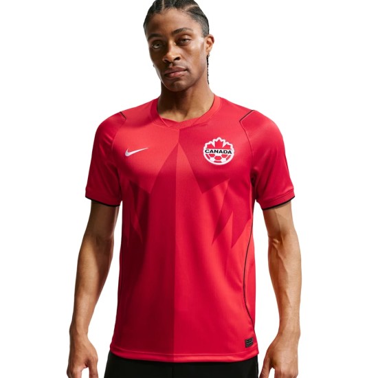 Maglia Coppa del Mondo 2026 Casa Canada Uomo Maglia Coppa del Mondo 2026 Casa Canada Uomo