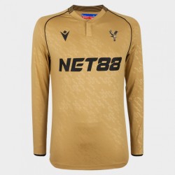 Uomo Crystal Palace 2025/26 Terza Maglia Manica Lunga Aquila Oro